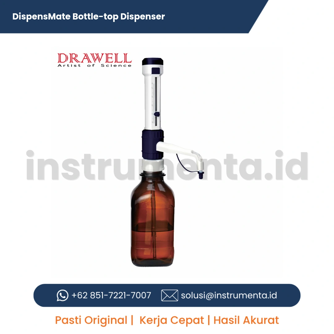 Distributor Resmi DispensMate Bottle-top Dispenser Drawell Ready Stock Indonesia